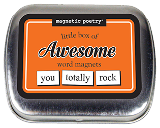 Magnetic Poetry - Little Box of Awesome    