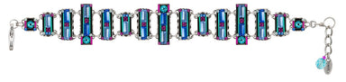 Firefly Architectural Gradiated Bracelet - Light Turquoise    