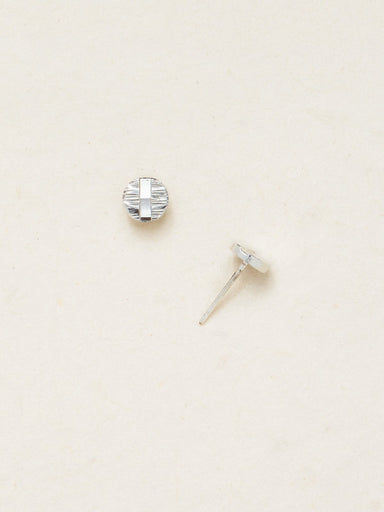 Holly Yashi Petite Sofia Post Earrings - Silver    