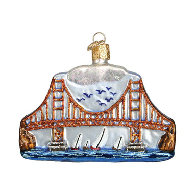 Old World Christmas - Golden Gate Bridge Ornament    