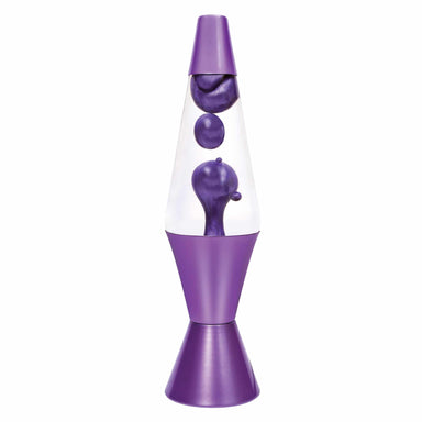 Lava Lamp - 14.5" Metallic Purple    