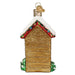 Old World Christmas Holiday Outhouse Ornament    