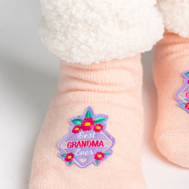 Best Grandma Ever - Original Size Pudus Slipper Socks    