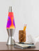 Lava Lamp - 14.5" Yellow And Purple    