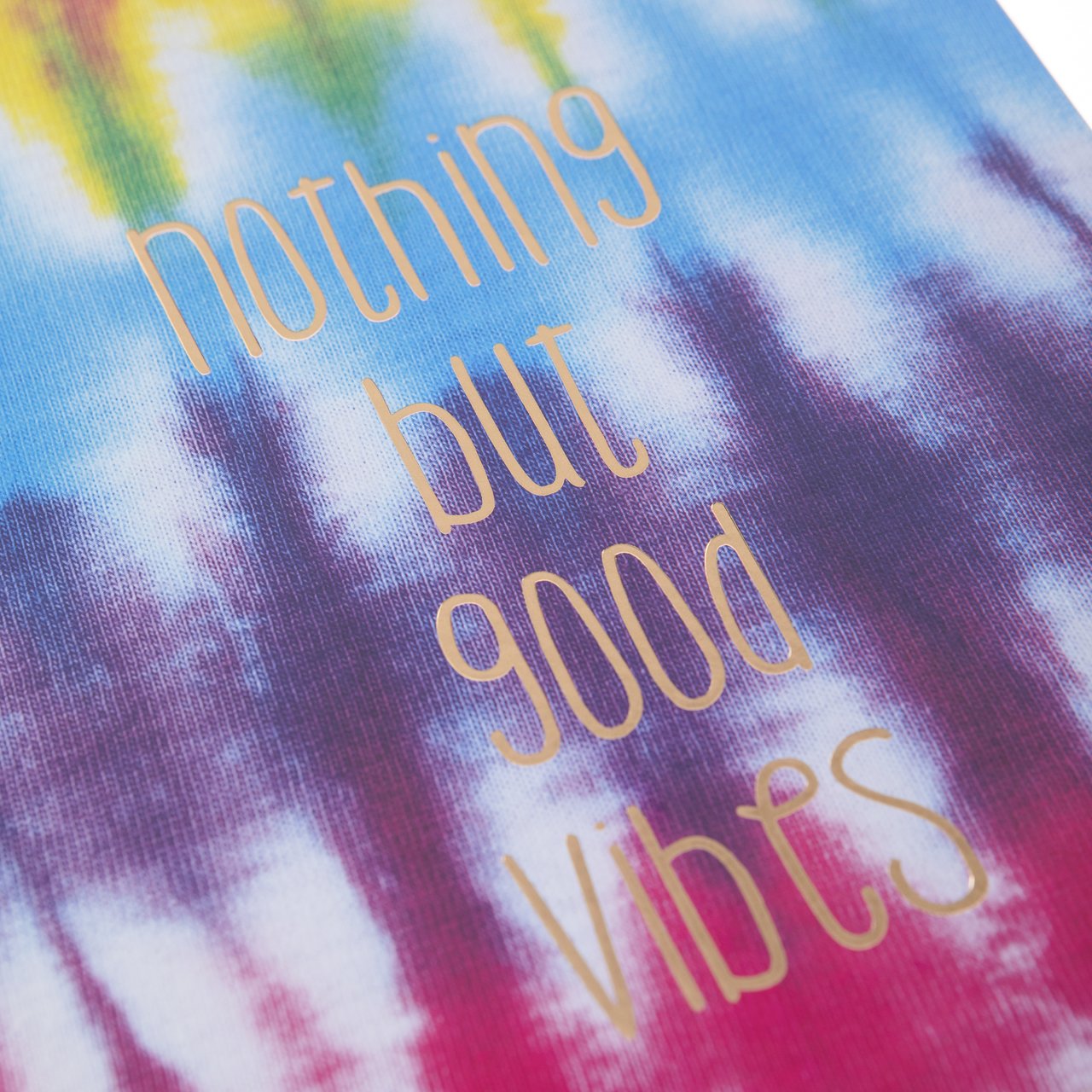 Nothing But Good Vibes Tie Dye Journal    