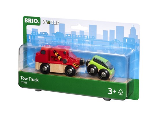 Brio Tow Truck Train Car    