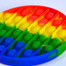 Pop'd Fidget - Rainbow Round    