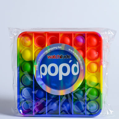 Pop'd Fidget - Square Rainbow    
