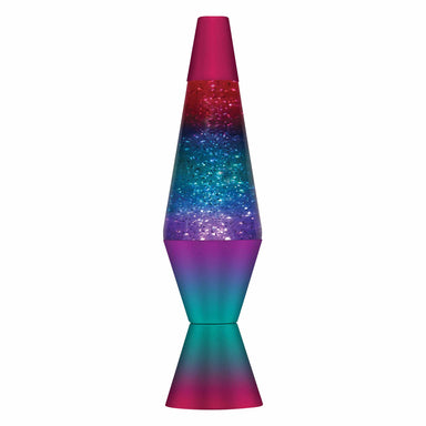 Lava Lamp - 14.5" Berry Glitter    
