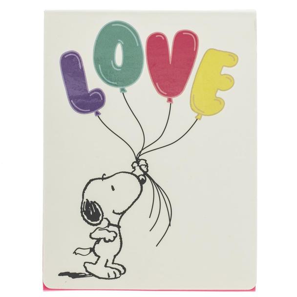 Snoopy Love Balloons - Pocket Note    