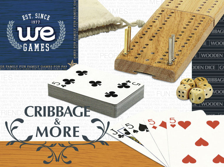 Cribbage & More - 12 Game Travel Set    
