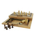 Wooden Chess, Checkers & Backgammon Set    