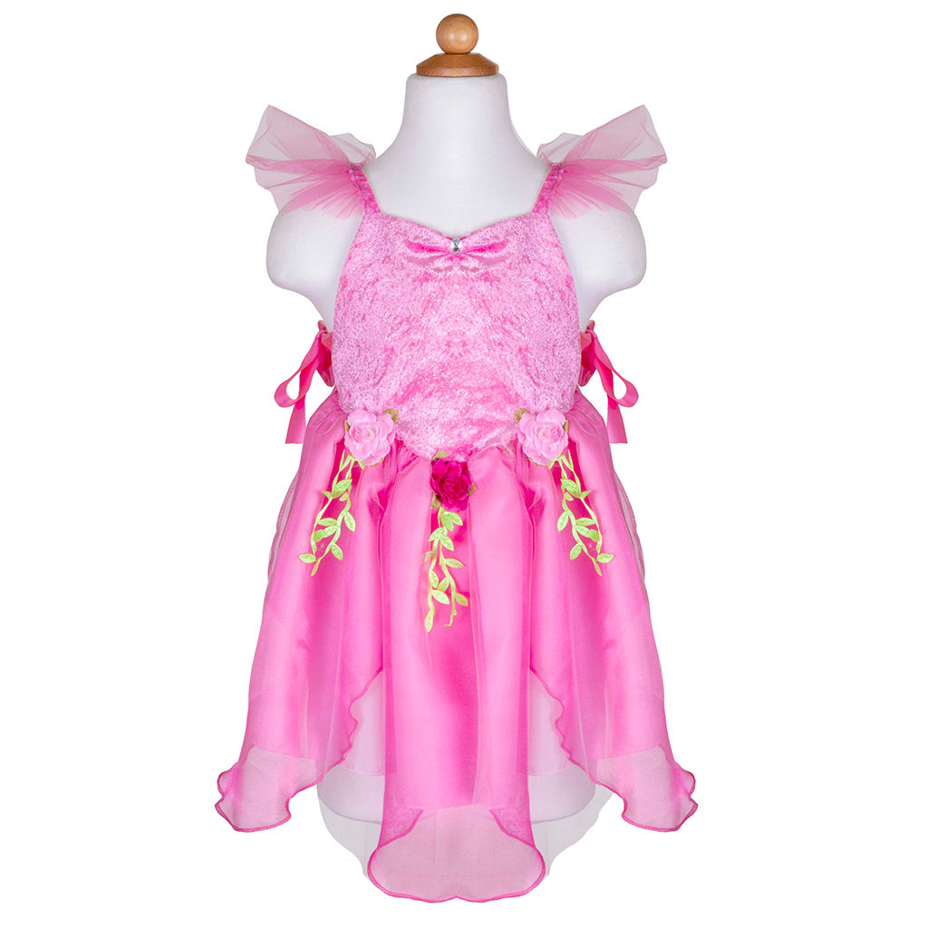 Forest Fairy Tunic Dark Pink - Size 3-4 Bird in Hand Forest Fairy Tunic Dark Pink - Size 3-4 Bird in Hand