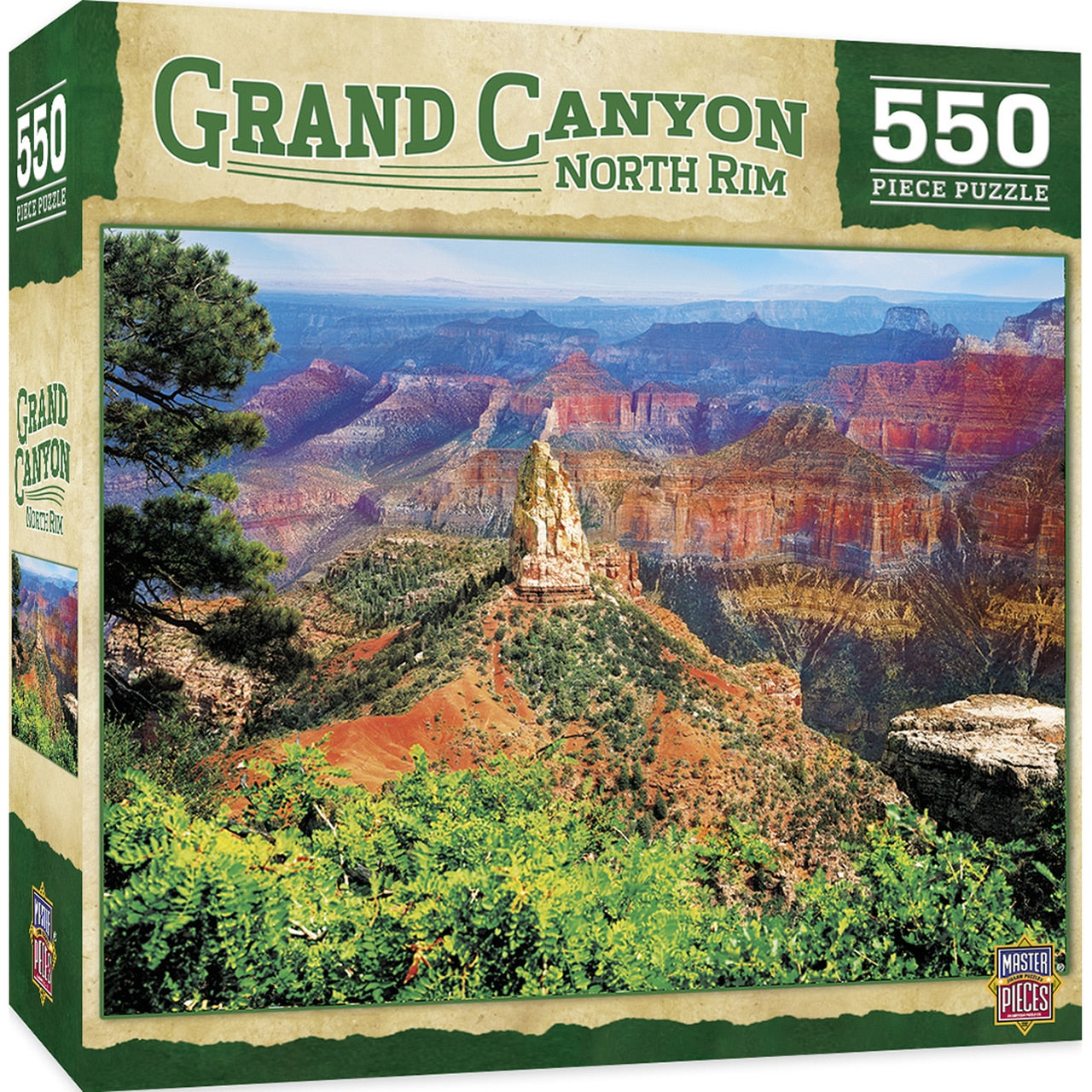 The Grand Canyon North Rim 550 Piece Puzzle    