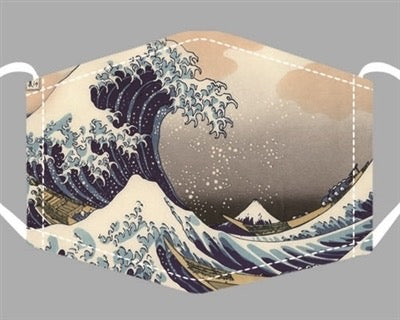 Face Mask - Hokusai The Great Wave    