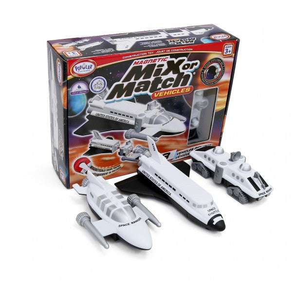 Magnetic Mix or Match Vehicles - Space    