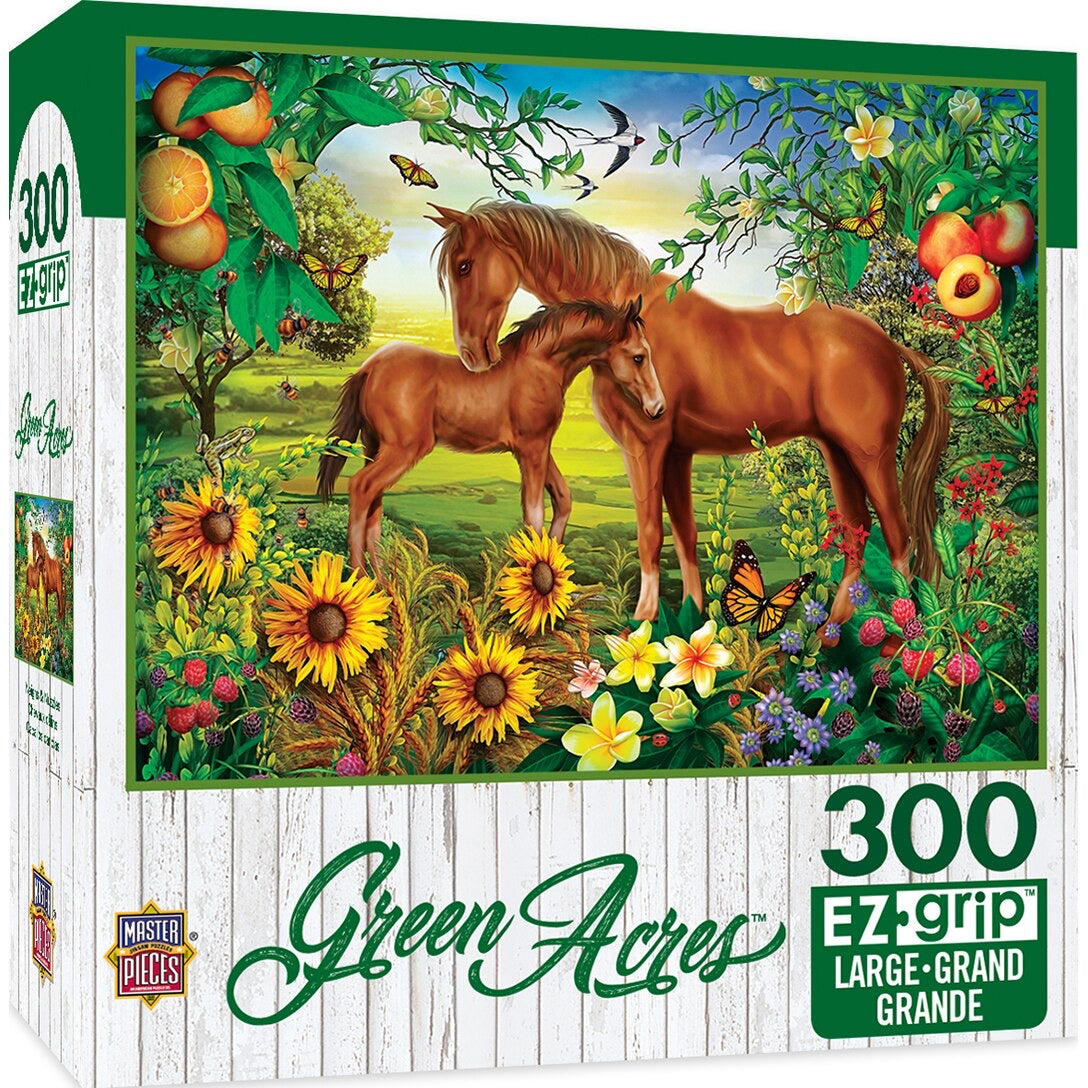 Neighs & Nuzzles 300 Piece Large Format Green Acres Puzzle    
