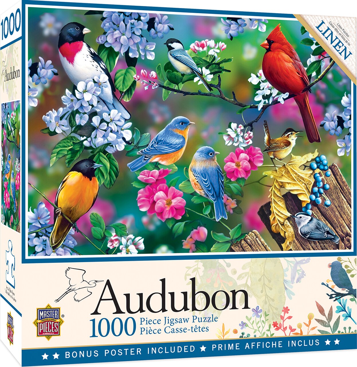 Puzzle Bird art, 1 000 pieces