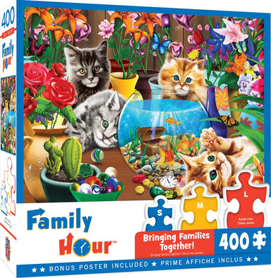 Marvelous Kittens 400 Piece Family Puzzle    