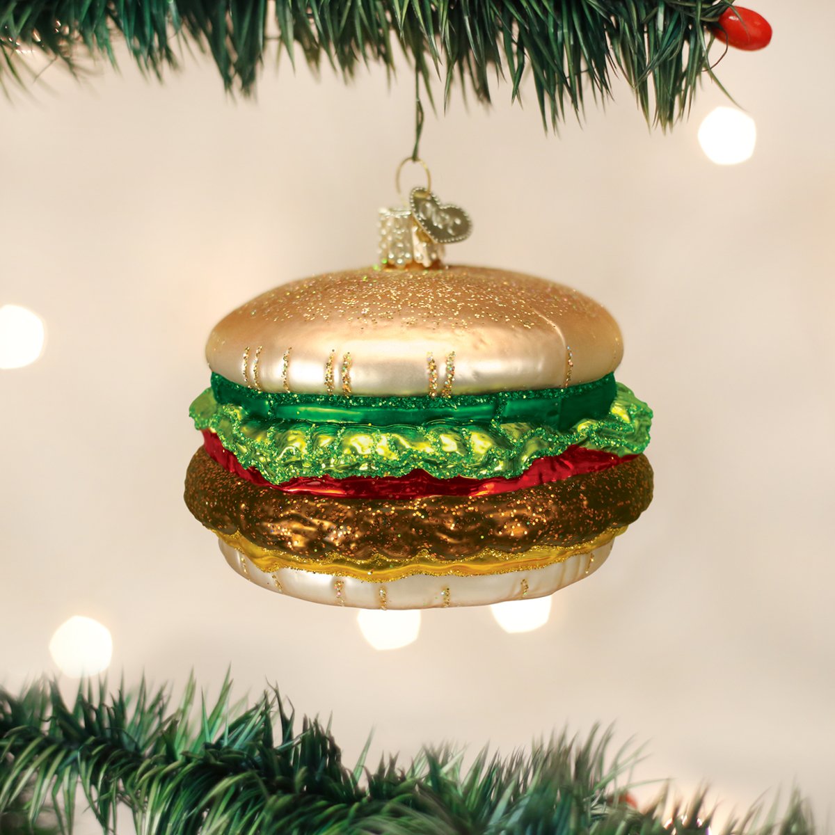 Old World Christmas - Cheeseburger Ornament    
