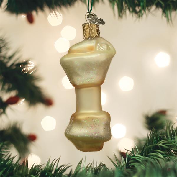 Old World Christmas - Rawhide Bone Ornament    