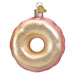 Old World Christmas - Pink Frosted Donut Ornament    
