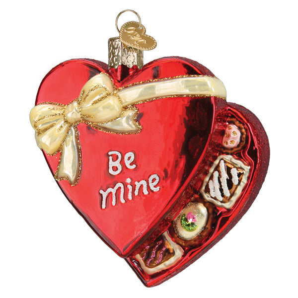 Old World Christmas Be Mine Valentine Chocolates Ornament    