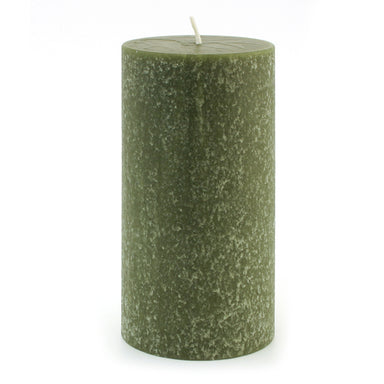 Timberline Pillar Candle - 3"x6" Dark Olive    