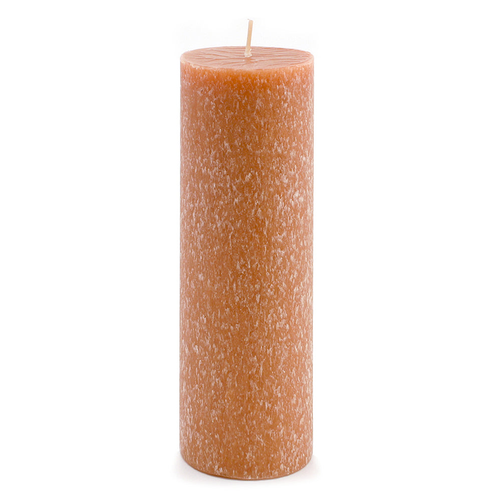 Timberline Pillar Candle - 3"X9" Rust    