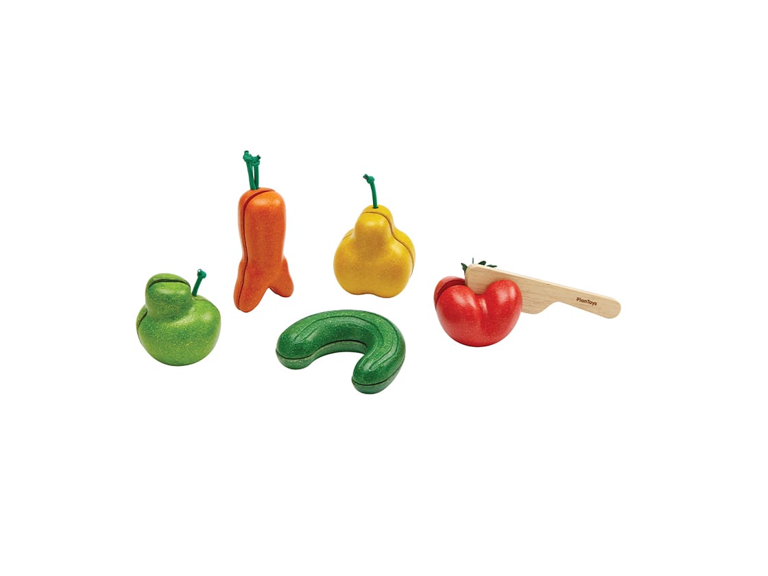Plan Toys Wonky Fruit & Vegetables    