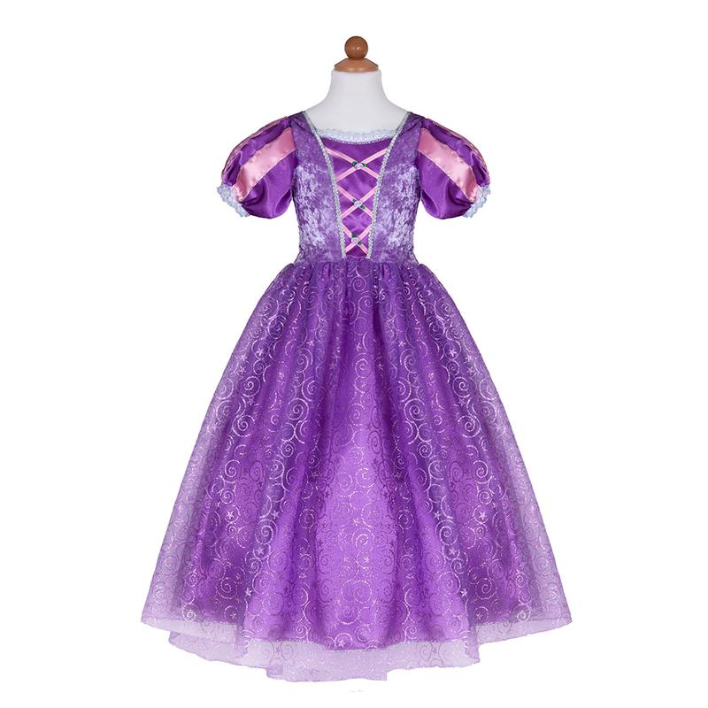 Deluxe Rapunzel Dress Size 7-8    