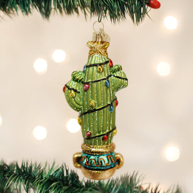 Old World Christmas Christmas Cactus Ornament    