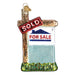 Old World Christmas - Realty Sign Ornament    