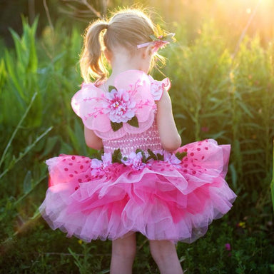 Pink Deluxe Fairy Bloom Dress - Size 5-6    