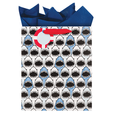 Shark Line Up - Large Gift Bag    