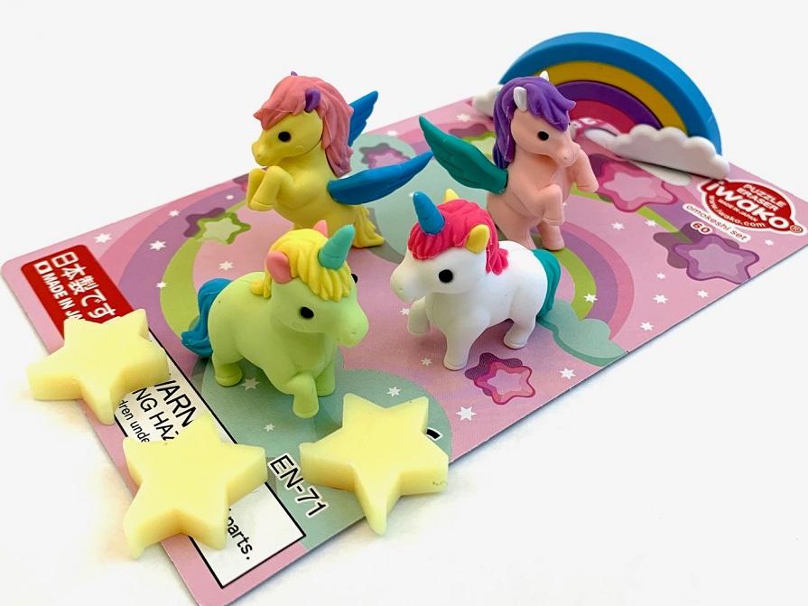 Souza for Kids - Ear stickers unicorn - hearts - Little Zebra