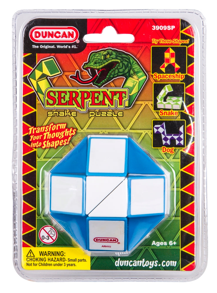Duncan Serpent Snake Puzzle - Blue, Green, or Red    