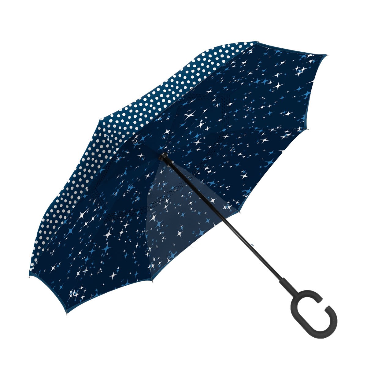 UnbelievaBrella Reverse Closing Umbrella - QUINCY/ASTRONOMY   091806242718
