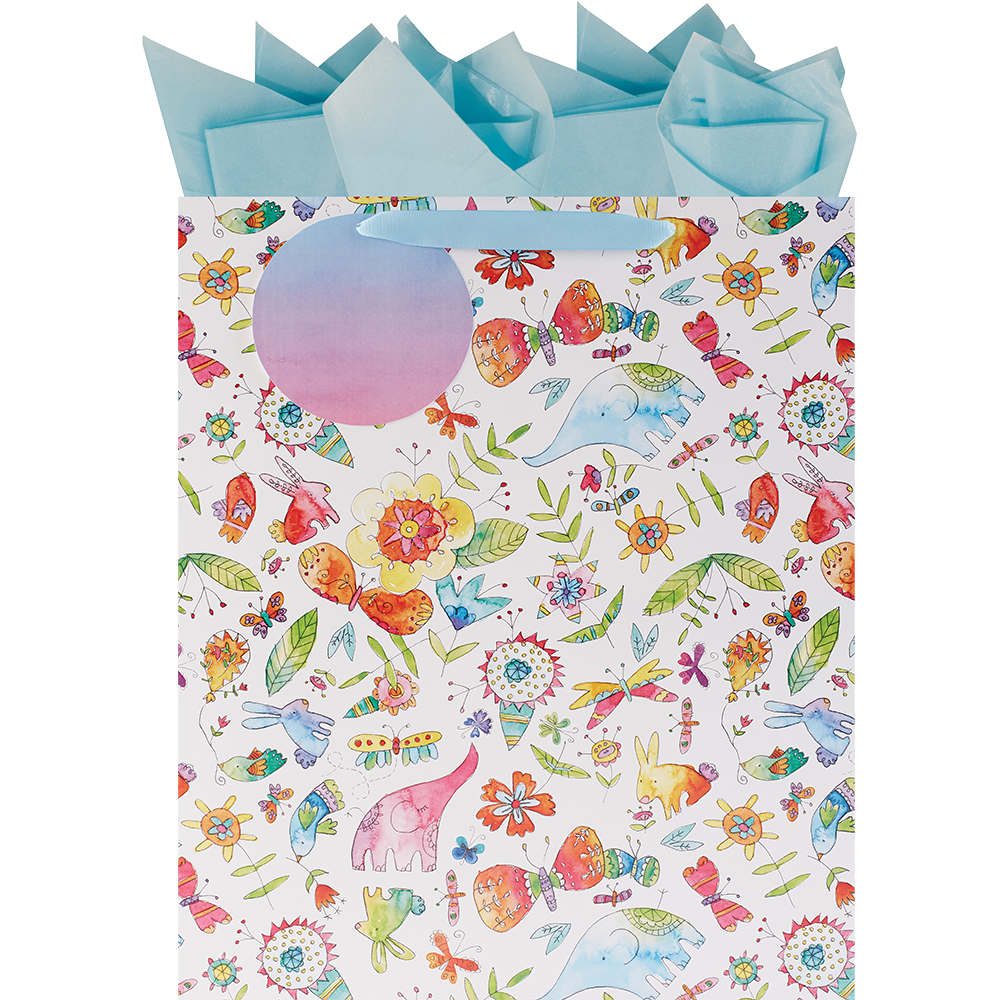 Watercolor Whimsy - Jumbo Bag    
