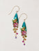 Holly Yashi Double Orchid Earrings - Green/Multi    