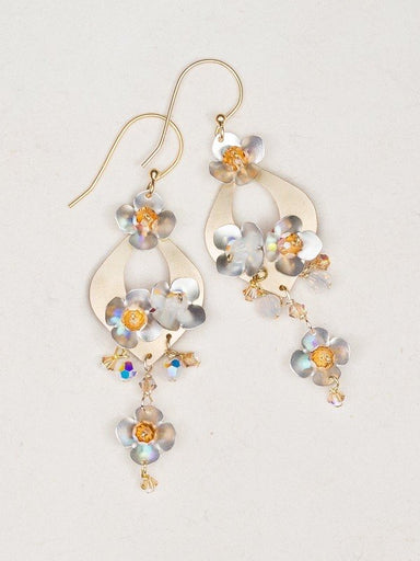 Holly Yashi Hawaiian Wedding Earrings - Gold/Silver    