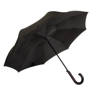 UnbelievaBrella Reverse Closing Umbrella - Black    