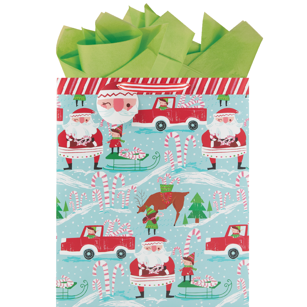 Storyland Santa - Jumbo Gift Bag    