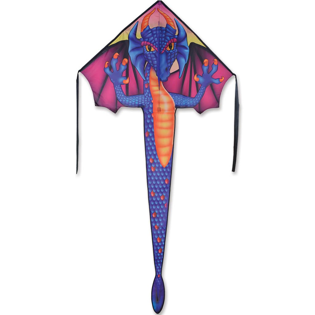 Sapphire Dragon - Large Easy Flyer Kite    