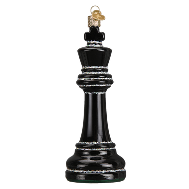Old World Christmas Chess Piece - Black King    