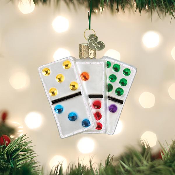 Old World Christmas - Dominos Ornament    