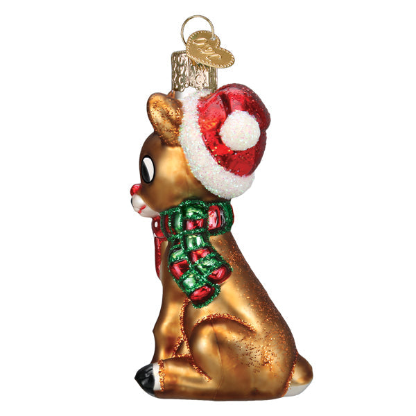 Old World Christmas Rudolph and Clarice Ornament    