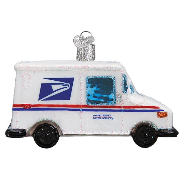 Old World Christmas - Mail Truck Ornament    