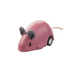 Pull Back Moving Mouse - Pink, Blue or Yellow    