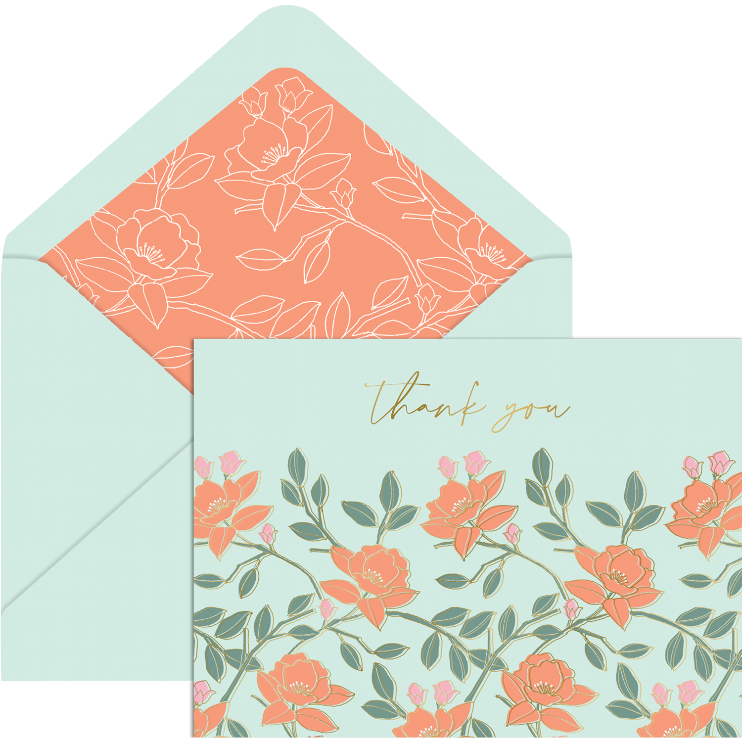 Boxed Note Cards - Floral Whispers    